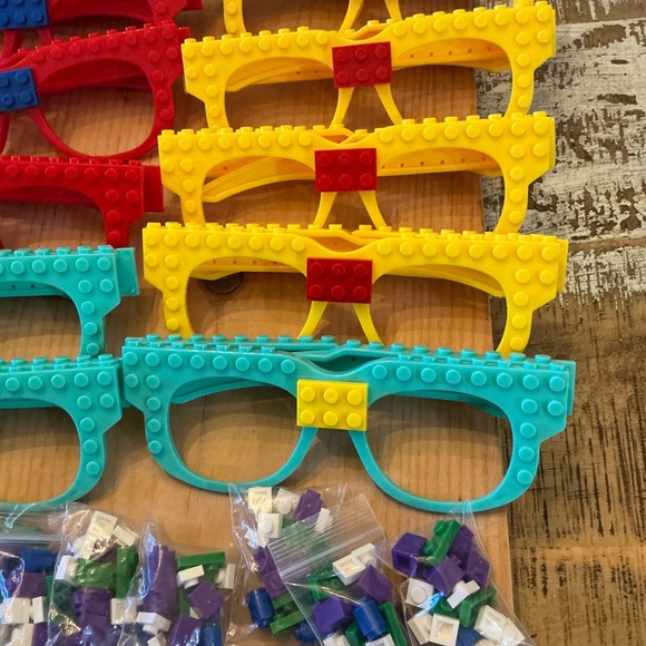 Colorful Building Block Glasses for Kids - Picture 3 of 3